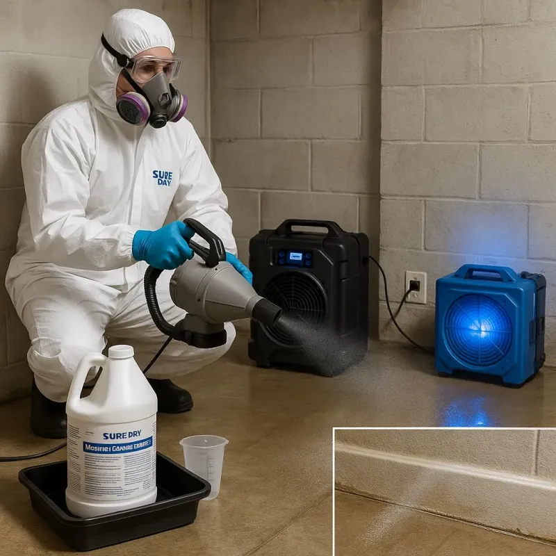 Sanitization and Odor Removal process in Bristol, NH
