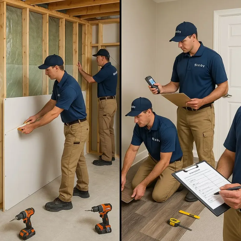 Repairs and Reconstruction process in Bristol, NH